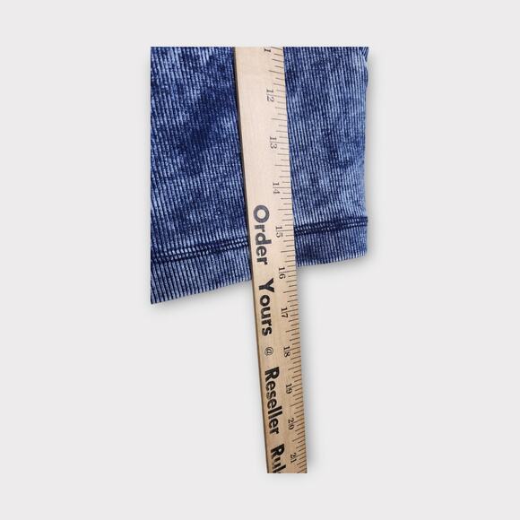 NEW Out From Under Drew Seamless Ribbed Bra Top Blue Women's Large - Picture 5 of 6